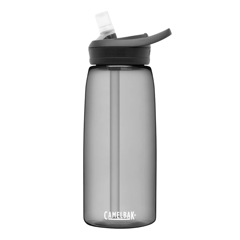 1L / Charcoal | Camelbak Eddy+ Drink Bottle Image Showing No Logos Or Titles.