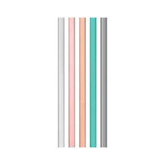 5 Piece / Multi | Camelbak Horizon Collection Reusable Straw Set Image Showing No Logo's Or Title's.