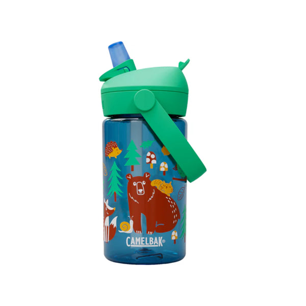 Friendly Forest | Camelbak Kids Thrive Flip Straw Bottle Image Showing No Logos or Titles.