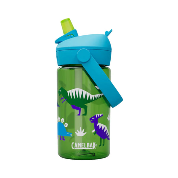 Hip Dinos | Camelbak Kids Thrive Flip Straw Bottle Image Showing No logos Or Titles.