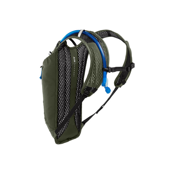 Dusty Olive | Camelbak Rouge Light 7 2L Crux Reservoir Image Showing Angled Back And Side View.