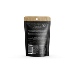 30g, Coffee | Campers Pantry Freeze Dried Ice-Cream Image Showing Back Of Package.