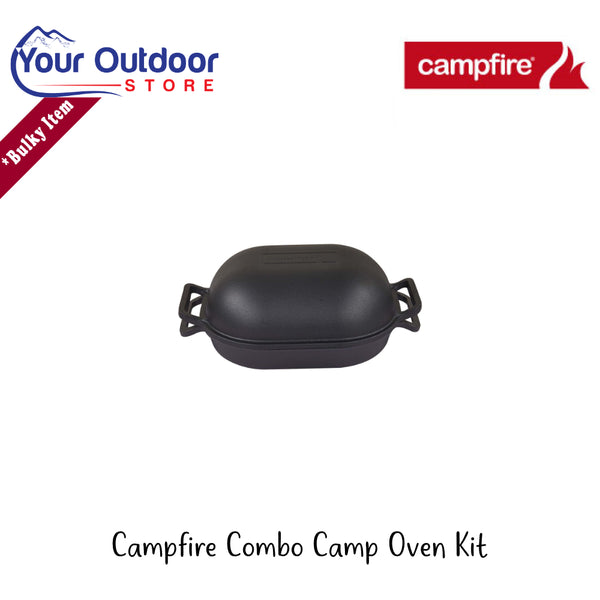 Campfire Combo Camp Ove Kit | Hero Image Showing All Logos And Titles,
