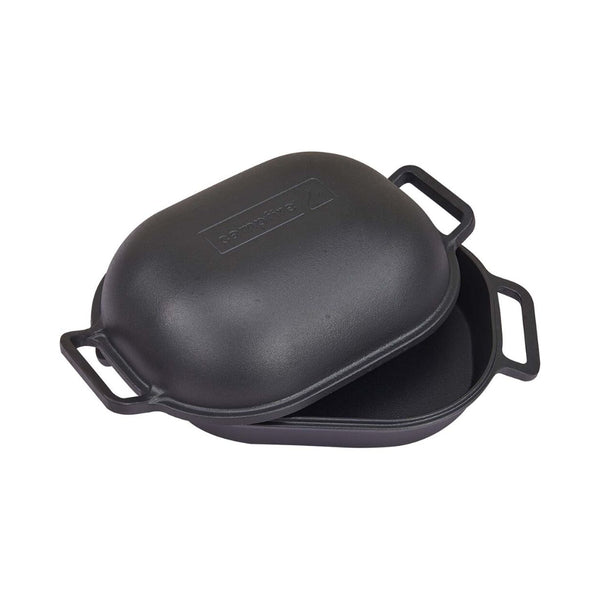 Black | Campfire Combo Camp Oven Kit Image Showing Top View