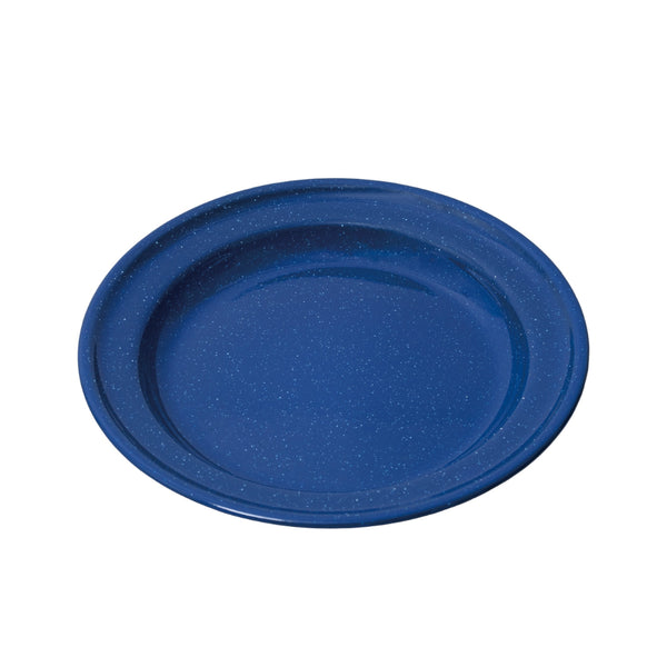 Navy / 27cm | Campfire Flat Enamel Plate 27cm Image Showing No Logos Or Titles.