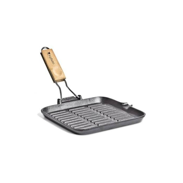 24cm | Campfire Folding Square Frying Pant Image Showing No Logos Or Titles.