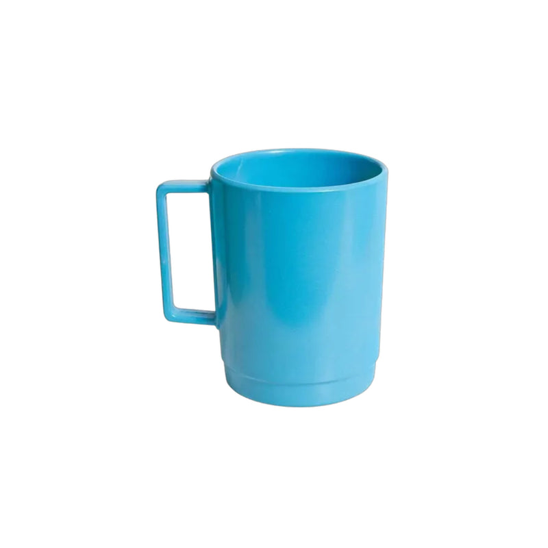 Blue | Campfire Melamine Stackable Mug Image Showing No Logos Or Titles.