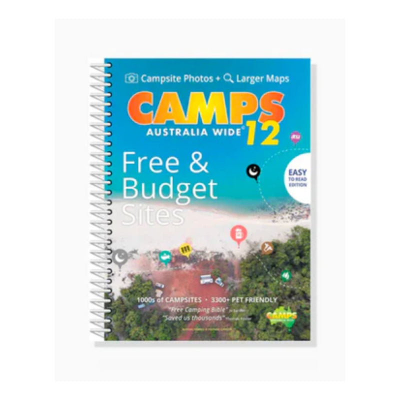 Camps Australia Wide 12 Easy Read Edition | Image Showing No Logos Or Titles.