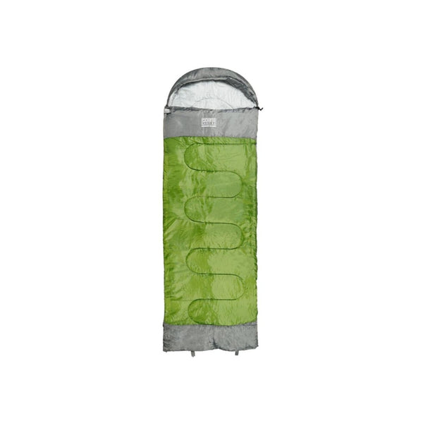 Green | Cockatoo Camping Burrum Hooded Sleeping Bag +10 Image Showing No Logos or Titles.