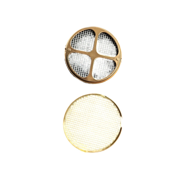 Coghlan's Mosquito Coil Holder | Image Showing Top And Bottom Parts Separately.