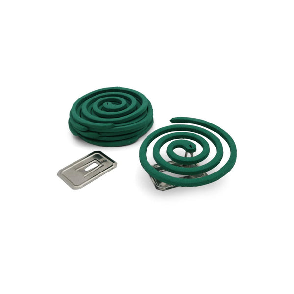 Coghlan's Mosquito Coil | Image Showing Coils And Stands Out Of Packaging.