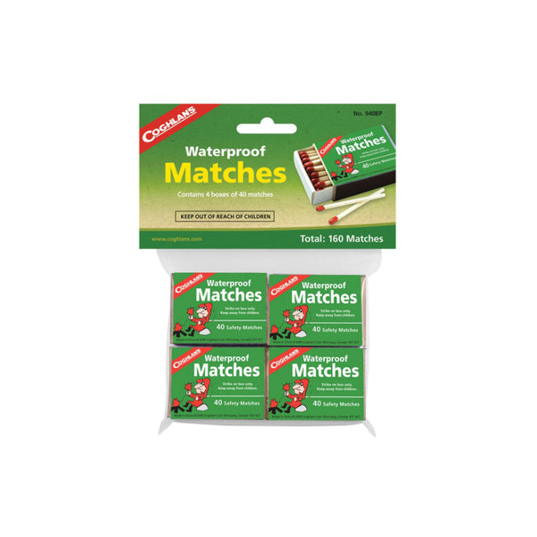 Coghlan's Waterproof Matches | Image Showing No Logos Or Titles.  Stock Images Used So May Be Different To The Product In Store.