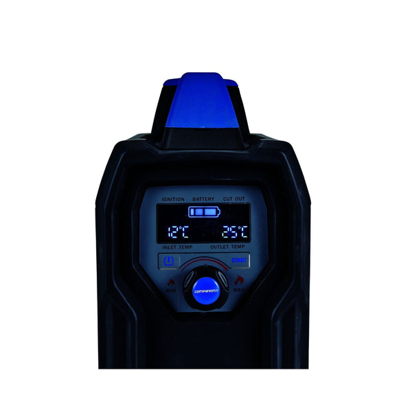 Companion Aquaheat NXT Portable Hot Water Unit | Image Showing Close Up View Of The LED Display.