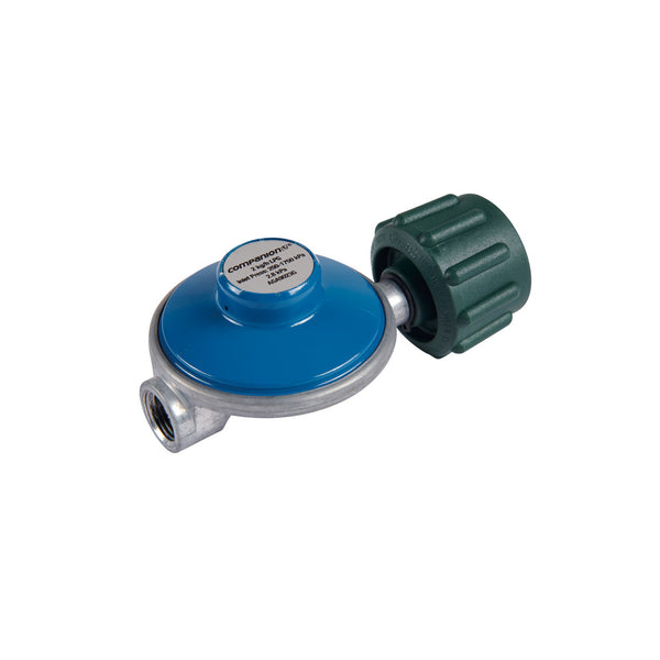 3/8 Thread | Companion Low Pressure LCC27 Regulator And 3/8 SAE Hose Image Showing The Regulator Only.