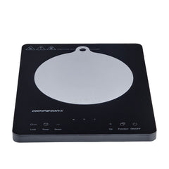 Single/Black | Companion Roam Induction Cooktop Image Showing The Silicone Mat On Top Of The Cooktop.
