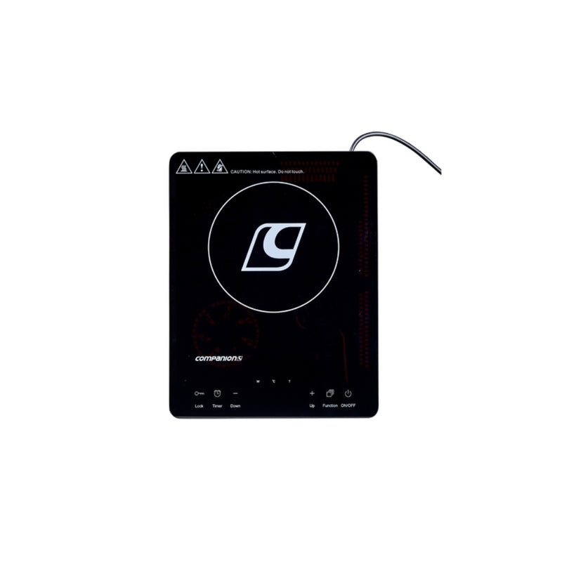 Single/Black | Companion Roam Induction Cooktop Image Showing No Logos Or Titles.