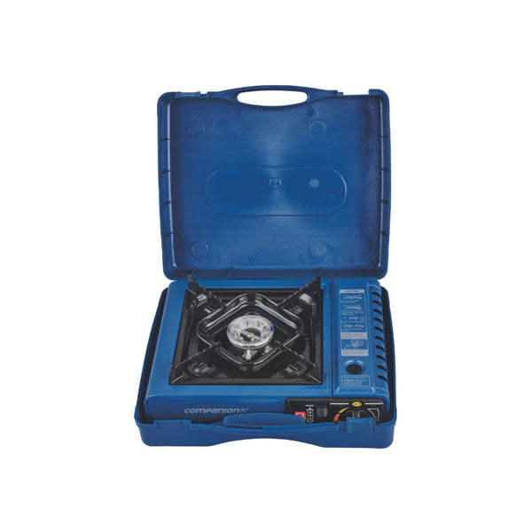 Blue | Companion Single Butane Stove Image Showing No Logos Or Titles.