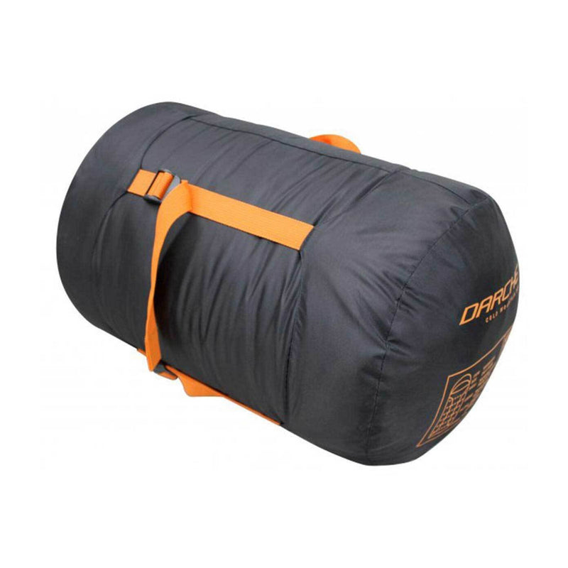 Black / Orange | Darche Cold Mountain Sleeping Bag -Shown in Cover. 