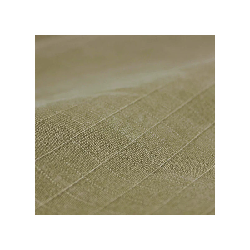 1400 / Khaki | Darche Dirty Dee Swag With 70mm Mattress Image Showing Close Up View Of The Canvas.
