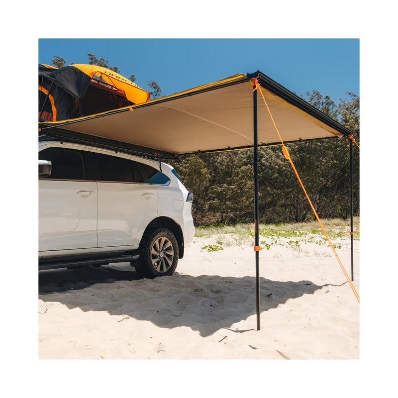 2.5m x 2.5m | Darche Eclipse Slimline Awning Image Showing No Logos Or Titles.