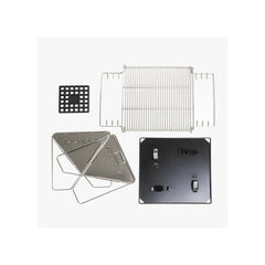Stainless Steel | Darche Stainless Steel BBQ 310 Image Sowing All Parts Separately, Ready For Pack Up Or Set Up. 