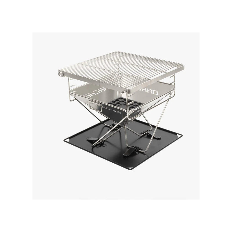 Stainless Steel | Darche Stainless Steel BBQ 310 Image Showing No Logos Or Titles.