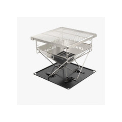 Stainless Steel | Darche Stainless Steel BBQ 310 Image Showing No Logos Or Titles.