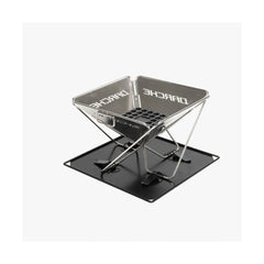 Stainless Steel | Darche Stainless Steel BBQ 310Image Showing BBQ Set For A Firepit.
