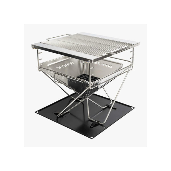 450 | Darche Stainless Steel BBQ Image Showing No Logos Or Titles.