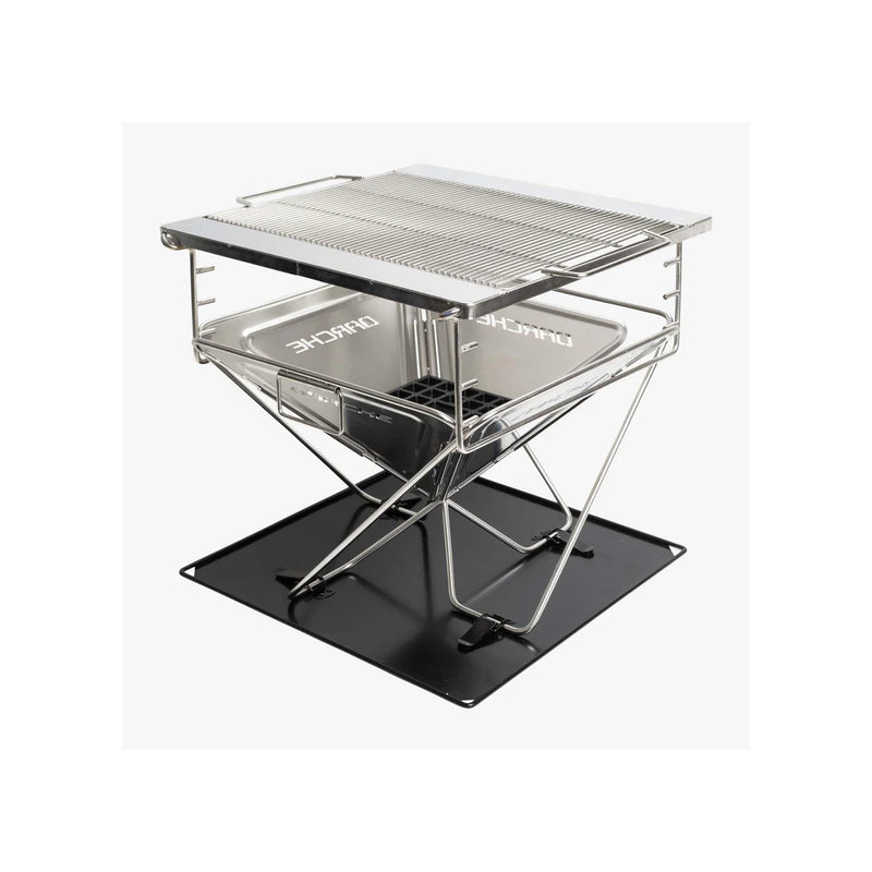 450 | Darche Stainless Steel BBQ Image Showing No Logos Or Titles.