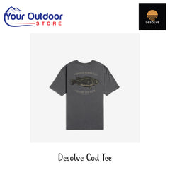 Desolve Cod Tee | hero Image Showing All Logos And Titles.