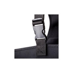 Black | Desolve Flow Wader Image Showing Close Up View Of Chest Buckle.