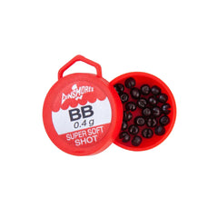 BB 0.4g | Dinsmore Poly Tub Split Shot Refill Image Showing No Logos Or Titles.