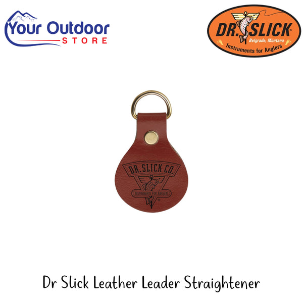 Dr Slick Leather Leader Straightener | Hero Image Showing No Logos Or Titles.