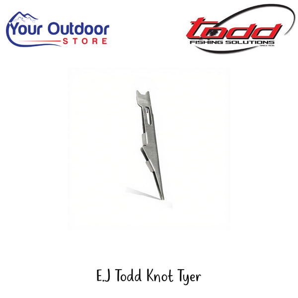 E.J Todd Knot Tyer | Hero Image Showing All Logs And Titles.