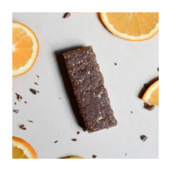 Chocolate and Orange | Eat for You Bar. Shown out of Packing.