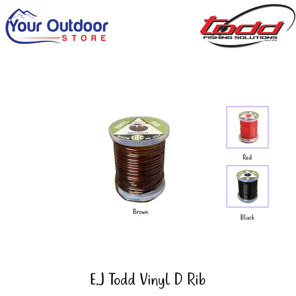 E.J Todd Vinyl D Rib | Hero Image Showing All Logos, Titles And Variants.