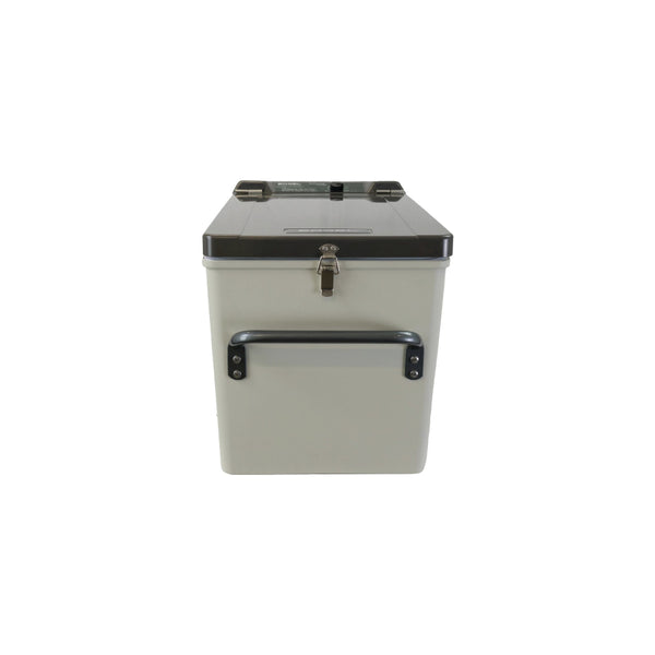 Grey/15 | Engel 15L Portable Fridge - Freezer Image Showing Front View.