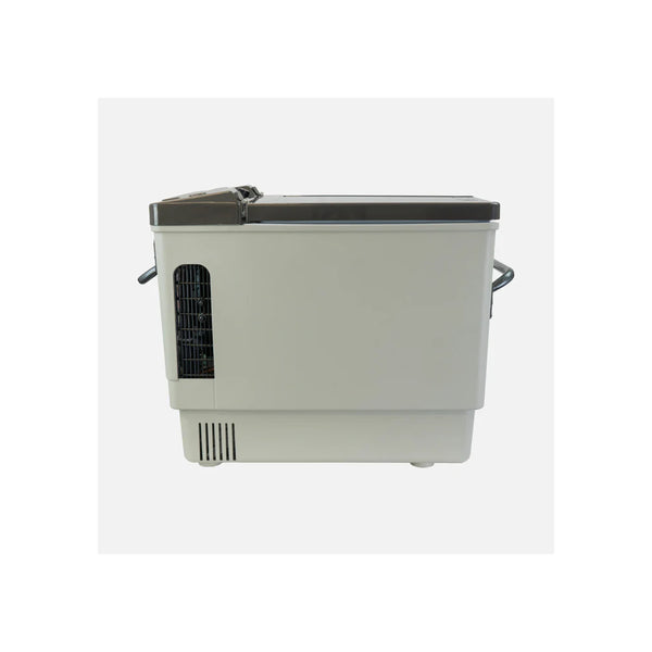 Grey/5L | Engel 15L Portable Fridge - Freezer Image Showing Side View.