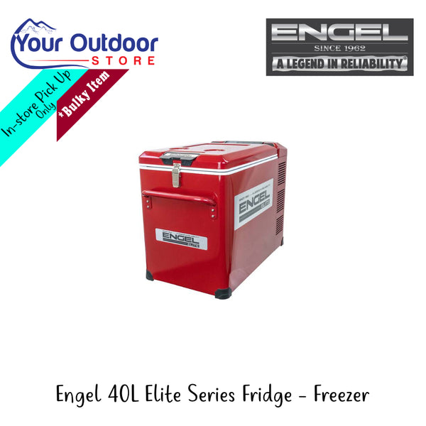 Engel 40L Elite Series Fridge - Freezer | Hero Image Showing All Logos And Titles.