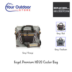 Engel Premium HD20 Cooler Bag | Hero Image Showing All Logos, Titles And Variants.