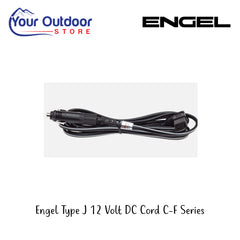 Engel Type J 12 Volt DC Cord C-F Series | Hero Image Showing All Logos And Titles.