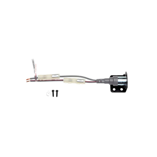 Grey | Engel Type A Panel Base With 30cm Lead And Single Postfit Connection Image Showing Side View.