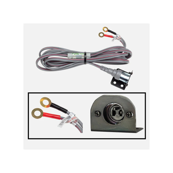 Grey | Engel Type A Panel Base With 4m Lead And Single Postfit Connection Image Showing No Logos Or Titles.