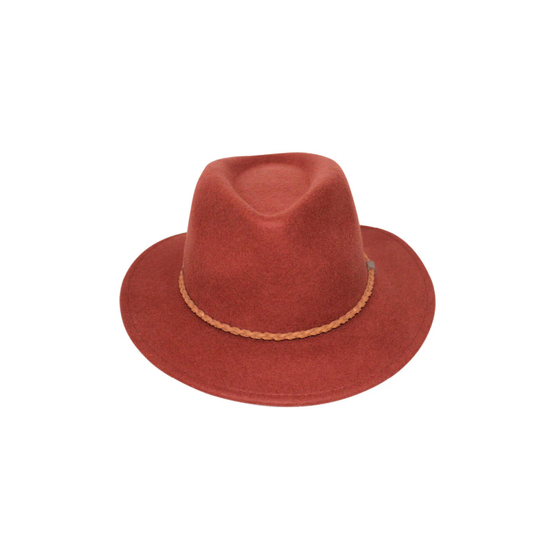 Paprika | Evoke Beltana Fedora Image Showing No Logos Or Titles.