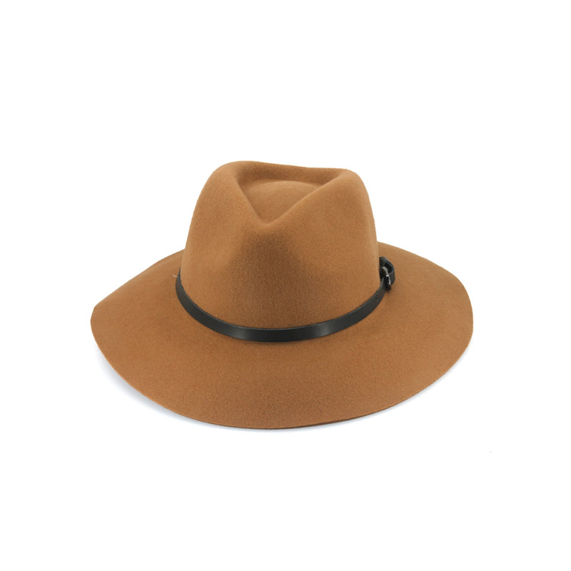 Camel | Evoke Hudson Felt Fedora Image Showing No Model.