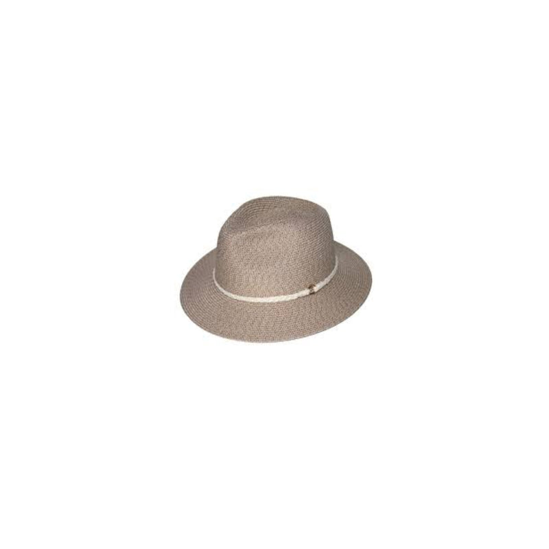 Camel/White | Evoke Keely Fedora Image Showing No Logos Or Titles.