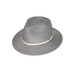 Mixed Grey | Evoke Keely Fedora Image Showing No Logos Or Titles.