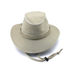 Khaki | Evoke Maurie Fedora Image Showing Front View.