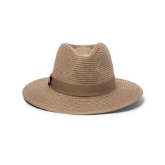 Taupe | Evoke Stuart Flexibraid Fedora Image Showing No Logos Or Titles.
